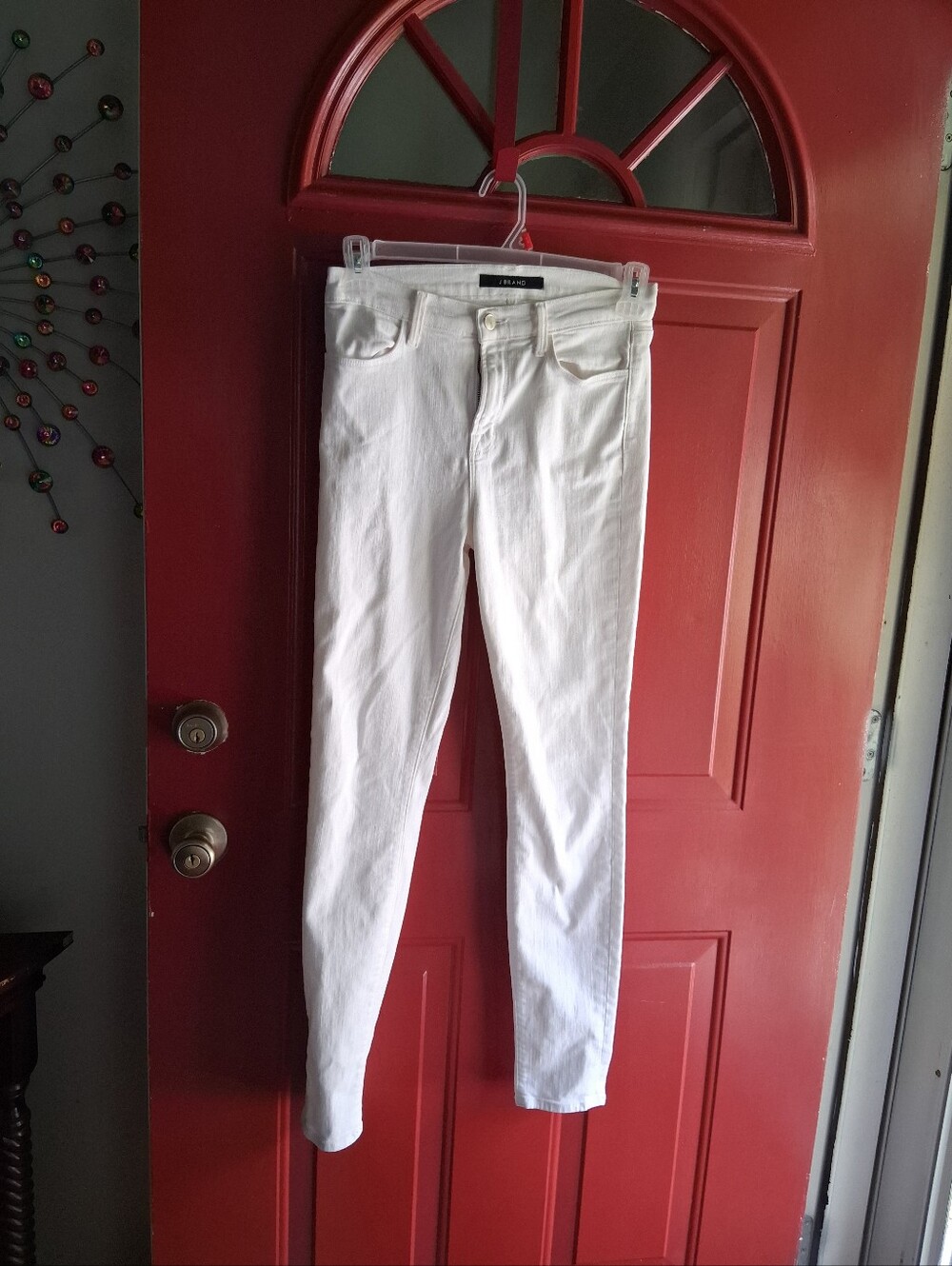Jbrand White Women's Skinny Jeans - Slim Fit
